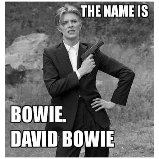 🔫 Стикер «David Bowie 4 Дэвид Боуи» для Telegram
