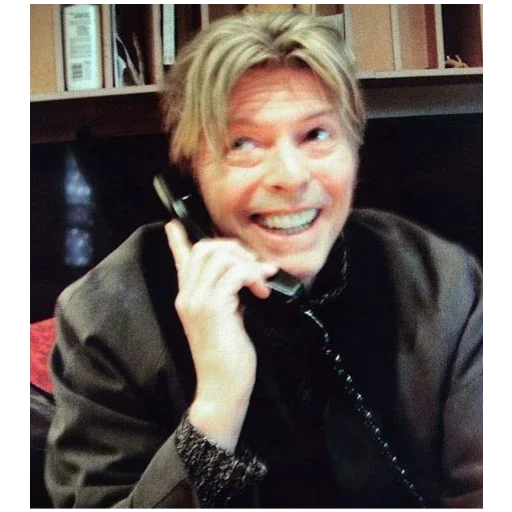 📞 Стикер «David Bowie 4 Дэвид Боуи» для Telegram