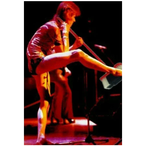 👨 Стикер «David Bowie 4 Дэвид Боуи» для Telegram