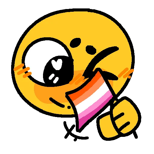 👩‍❤️‍💋‍👩 Стикер «qwq ilu» для Telegram