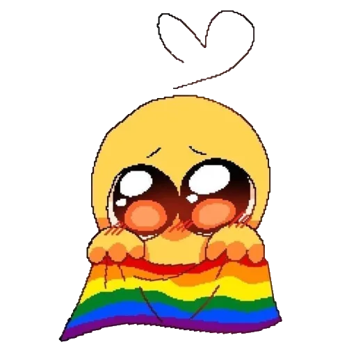 🏳️‍🌈 Стикер «uwu curesd» для Telegram