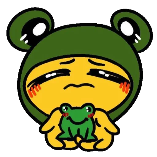 🐸 Стикер «uwu curesd» для Telegram
