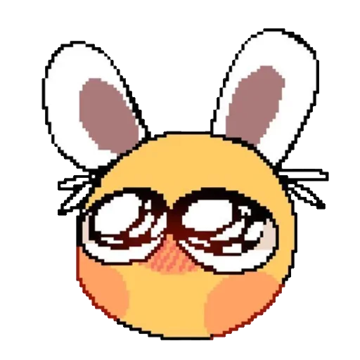 🐰 Стикер «uwu curesd» для Telegram