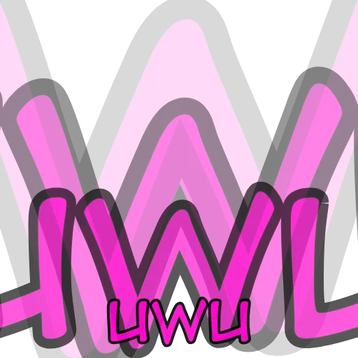 😄 Стикер «UWU» для Telegram