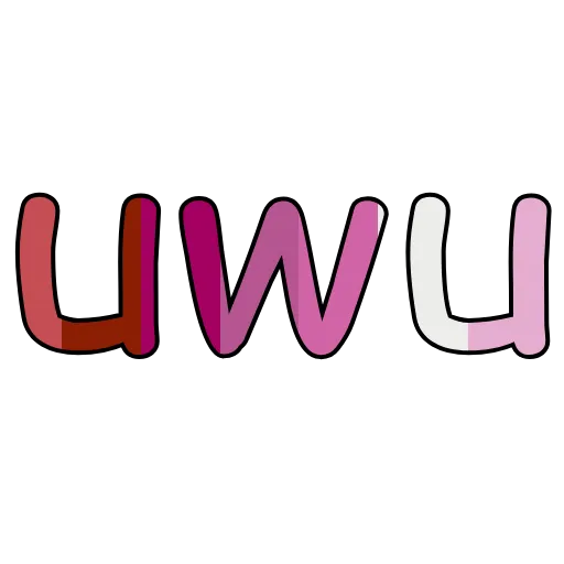😄 Стикер «UWU» для Telegram