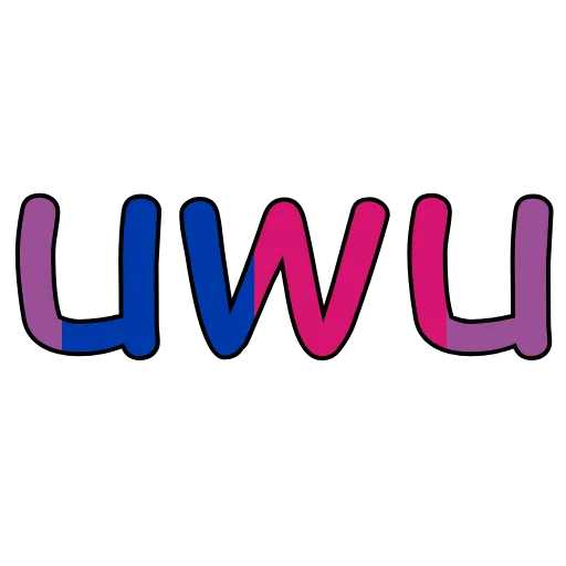😄 Стикер «UWU» для Telegram