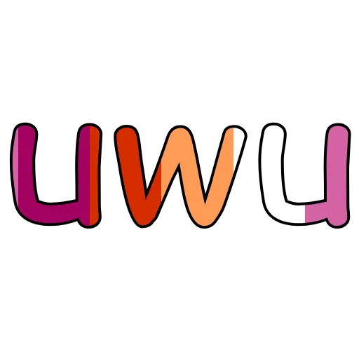 😄 Стикер «UWU» для Telegram