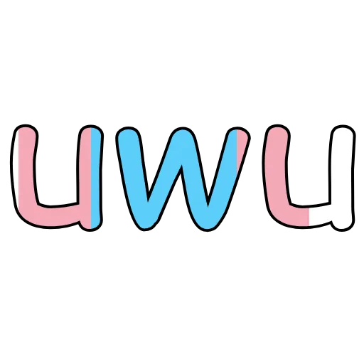 😄 Стикер «UWU» для Telegram