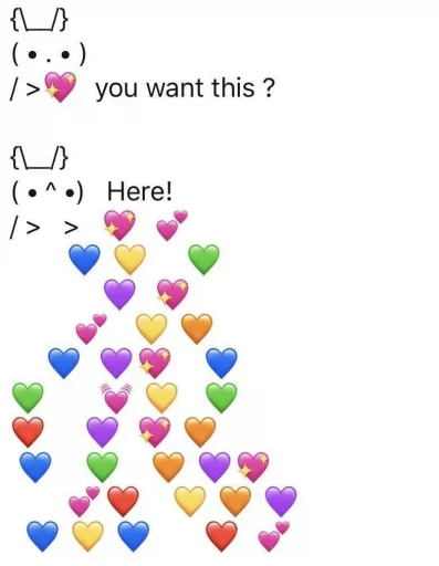💗 Стикер «cutie phrases» для Telegram