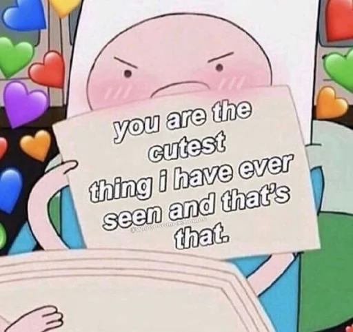 💗 Стикер «cutie phrases» для Telegram
