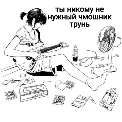 😤 Стикер «аниме пикчи» для Telegram