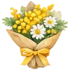 Стикер 44 Уютная Весна