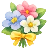Стикер 32 Уютная Весна