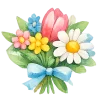 Стикер 34 Уютная Весна