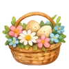 Стикер 48 Уютная Весна