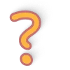 ❓ Эмодзи «Оранжевые буквы, цифры, таблички, разделители и значки» для Telegram