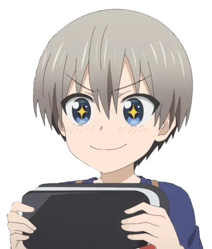 🤩 Стикер «Uzaki-Chan» для Telegram