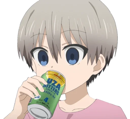 🤯 Стикер «Uzaki-Chan» для Telegram