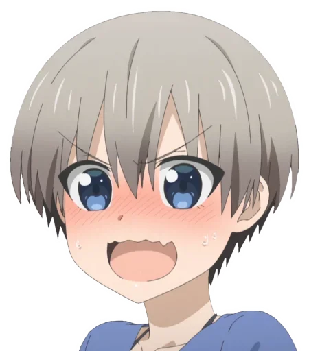 ☺️ Стикер «Uzaki-Chan» для Telegram
