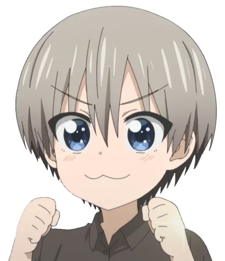 😀 Стикер «Uzaki-Chan» для Telegram