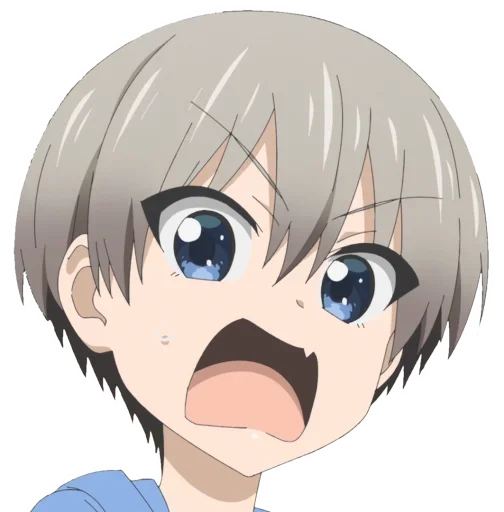 😧 Стикер «Uzaki-Chan» для Telegram