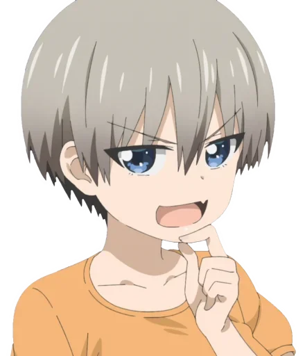 😏 Стикер «Uzaki-Chan» для Telegram