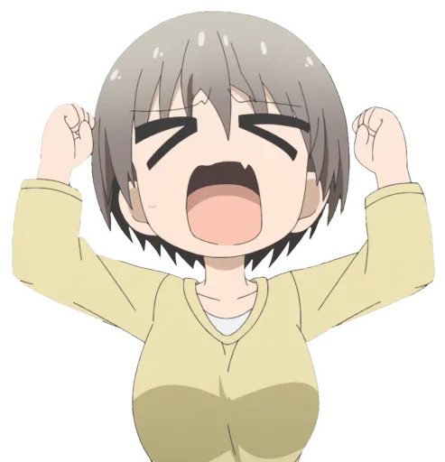 😡 Стикер «Uzaki-Chan» для Telegram