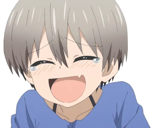 😆 Стикер «Uzaki-Chan» для Telegram