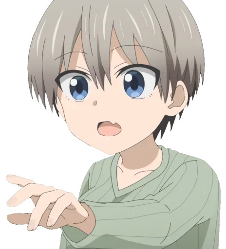 😨 Стикер «Uzaki-Chan» для Telegram