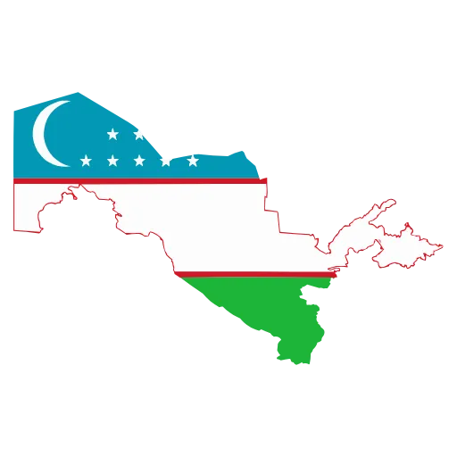 🗺 Эмодзи «UZB VIP» для Telegram