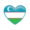 Стикер 9 Uzbekistan statuses (Узбекистан)
