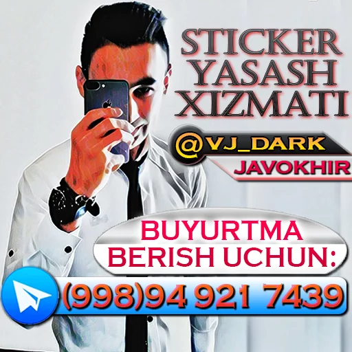 💎 Стикер «3D UZBEK SMILES» для Telegram