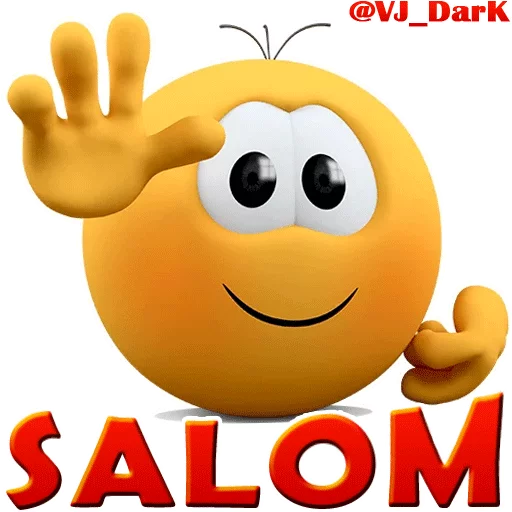 👋 Стикер «3D UZBEK SMILES» для Telegram