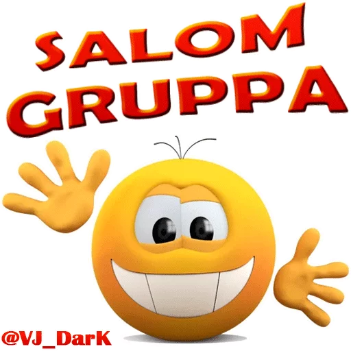 😃 Стикер «3D UZBEK SMILES» для Telegram