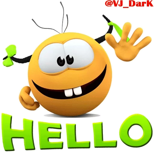 🖐 Стикер «3D UZBEK SMILES» для Telegram