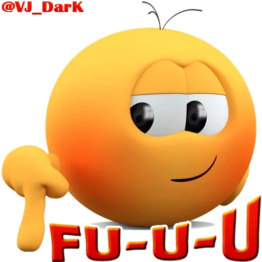 👎 Стикер «3D UZBEK SMILES» для Telegram
