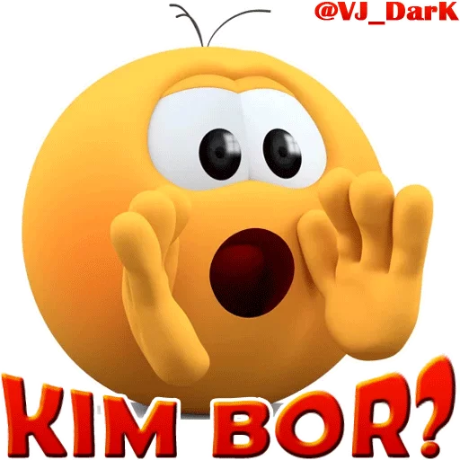 🗣 Стикер «3D UZBEK SMILES» для Telegram