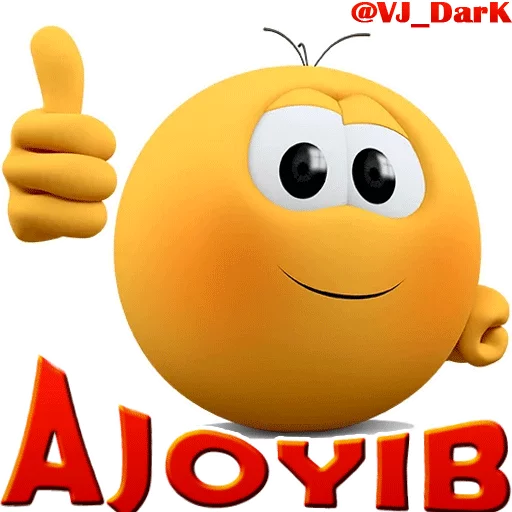 👍 Стикер «3D UZBEK SMILES» для Telegram