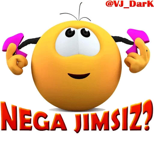 🙄 Стикер «3D UZBEK SMILES» для Telegram