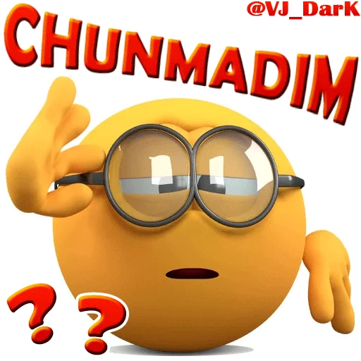 ❓ Стикер «3D UZBEK SMILES» для Telegram