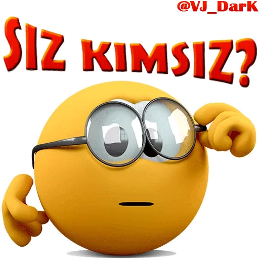 🤔 Стикер «3D UZBEK SMILES» для Telegram