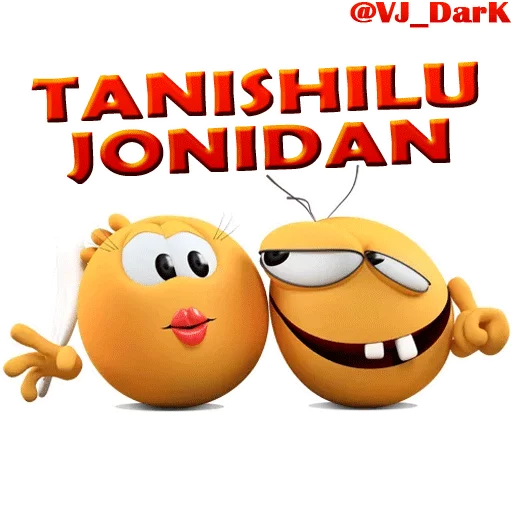 😁 Стикер «3D UZBEK SMILES» для Telegram
