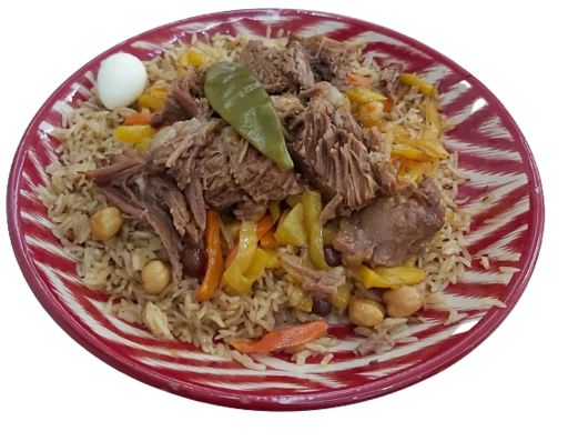 🍚 Стикер «Uzbek Food» для Telegram