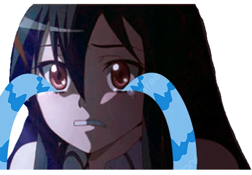 😭 Стикер «YoungUzi-AnimeStickers» для Telegram