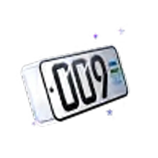 😎 Эмодзи «Uzbekistan Car Numbers» для Telegram