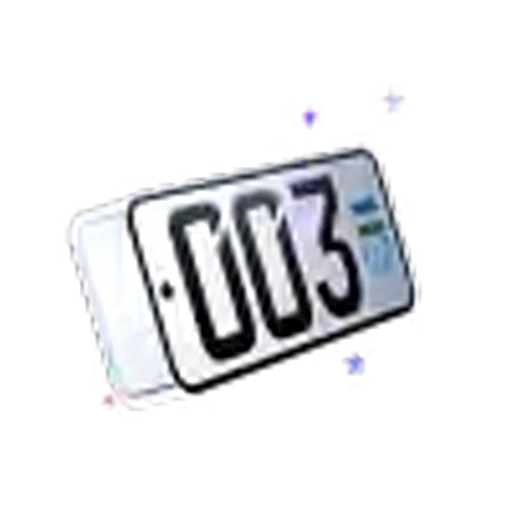 😎 Эмодзи «Uzbekistan Car Numbers» для Telegram
