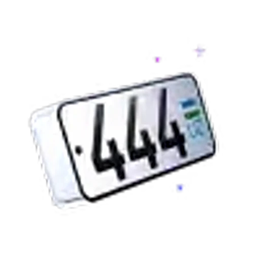 😎 Эмодзи «Uzbekistan Car Numbers» для Telegram