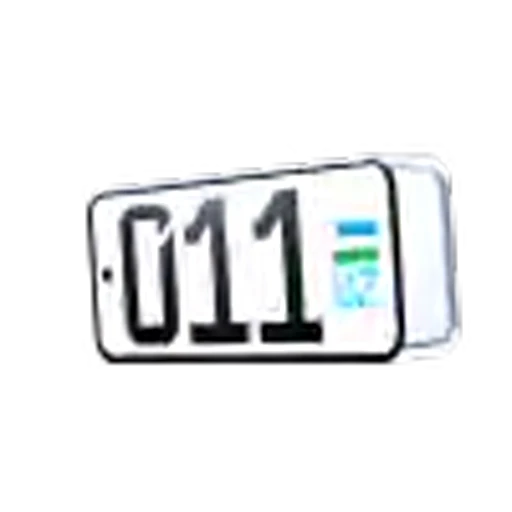 😎 Эмодзи «Uzbekistan Car Numbers» для Telegram