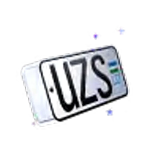 🇺🇿 Эмодзи «Uzbekistan Car Numbers» для Telegram