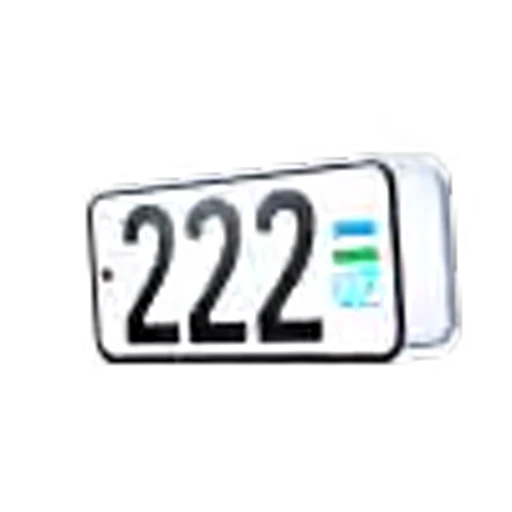 😎 Эмодзи «Uzbekistan Car Numbers» для Telegram